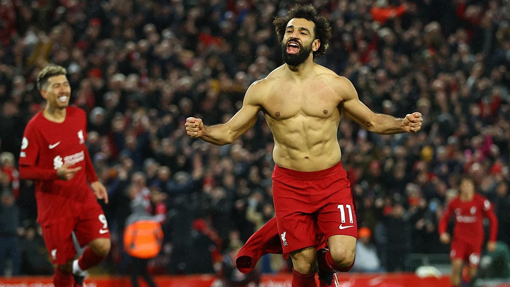 Những kỷ lục đáng quên của MU sau trận thảm bại 7-0 trên sân Anfield 5 salah-liverpool-7-0-mu